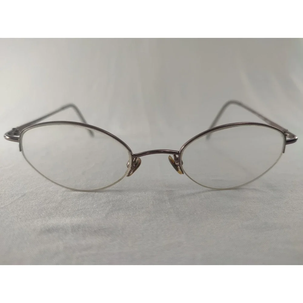 Laura Ashley MIA Eyeglasses‎ Frames Dusty Mauve Semi-Rimless 48-19-130 Women